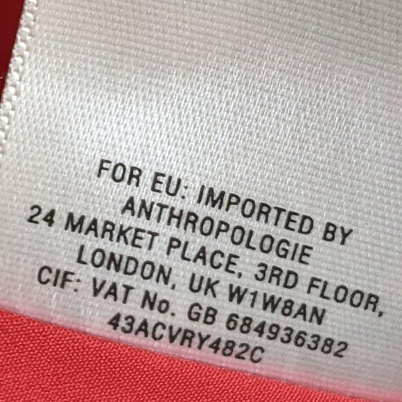 Anthropologie Maeve Tisana Flowy Dress in Red Sz 2 - Picture 10 of 10